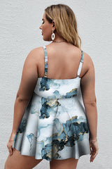 Floral Print Swim Dress With Shorts | Dress In Beauty Floral Print Swim Dress With Shorts | Dress In Beauty