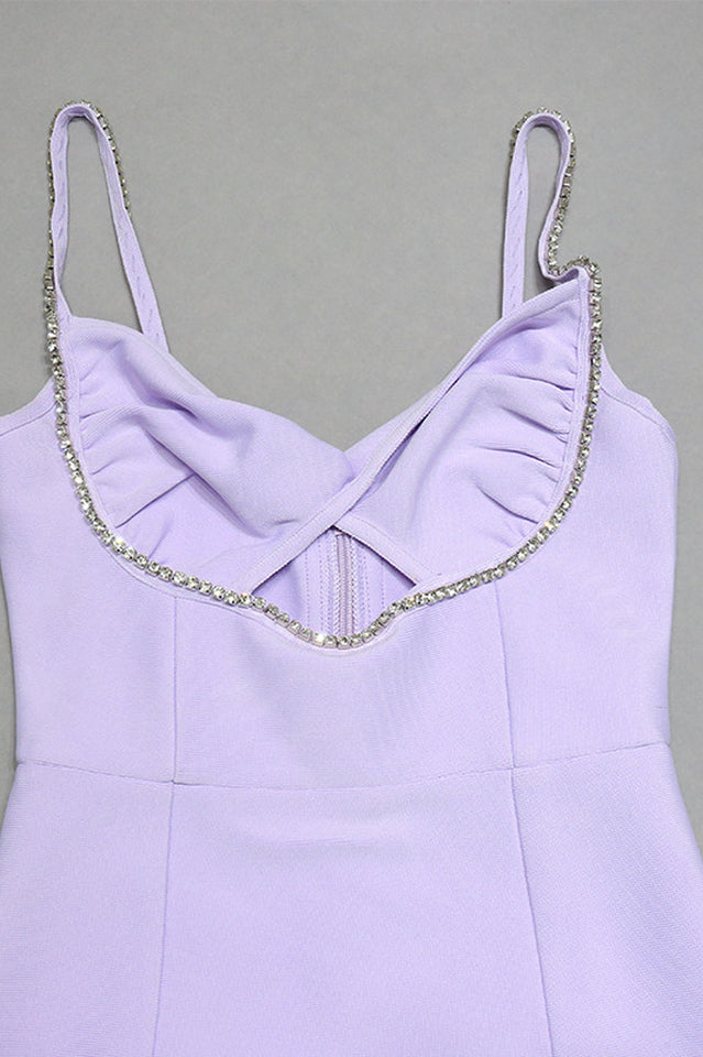 Aurelian Embellished Strap Cut Out Dress | Dress In Beauty Aurelian Embellished Strap Cut Out Dress | Dress In Beauty