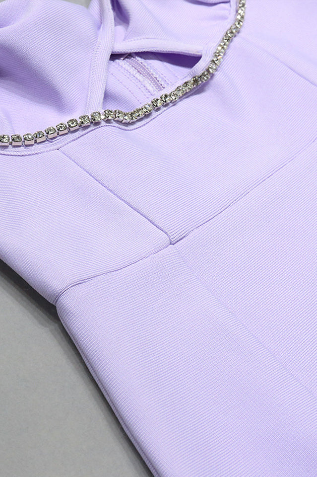 Aurelian Embellished Strap Cut Out Dress | Dress In Beauty Aurelian Embellished Strap Cut Out Dress | Dress In Beauty