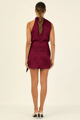 Santorini Satin Mini Dress | Dress In Beauty Santorini Satin Mini Dress | Dress In Beauty