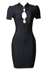 Kiri HIgh Neck Mini Bandage Dress | Dress In Beauty Kiri HIgh Neck Mini Bandage Dress | Dress In Beauty