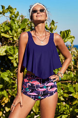 Ruffled High Waist Tankinis - Dress In Beauty Ruffled High Waist Tankinis - Dress In Beauty