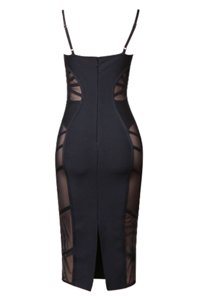 Nira Sweetheart Mesh Midi Dress | Dress In Beauty Nira Sweetheart Mesh Midi Dress | Dress In Beauty