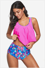 Ruffled High Waist Tankinis - Dress In Beauty Ruffled High Waist Tankinis - Dress In Beauty