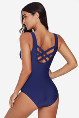Athletic Training Cross Back With Pad Swimwear - Dress In Beauty Athletic Training Cross Back With Pad Swimwear - Dress In Beauty