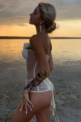 Black Sheer Corset Bustier | Dress In Beauty Black Sheer Corset Bustier | Dress In Beauty