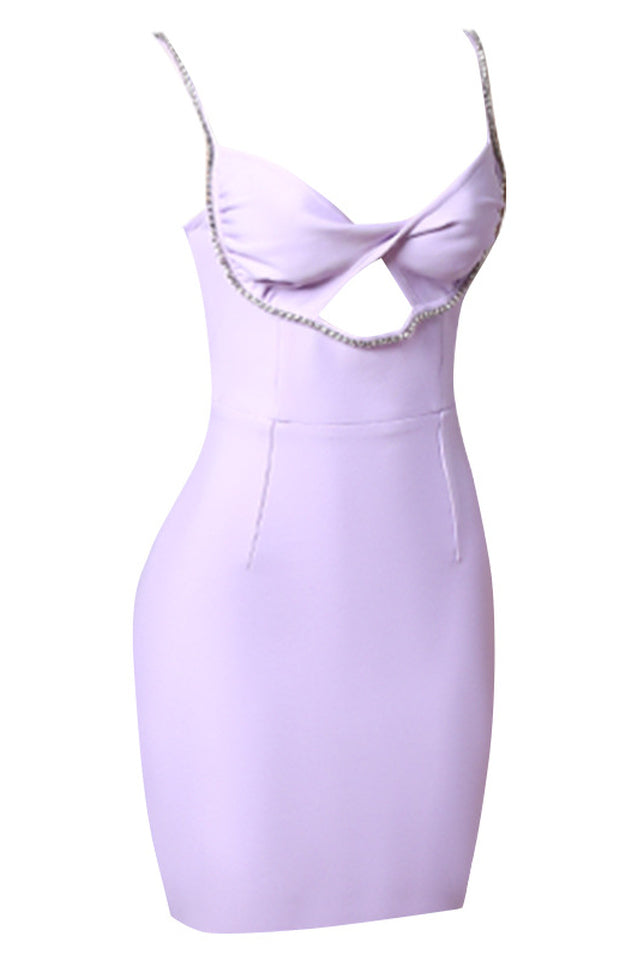 Aurelian Embellished Strap Cut Out Dress | Dress In Beauty Aurelian Embellished Strap Cut Out Dress | Dress In Beauty