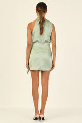 Santorini Satin Mini Dress | Dress In Beauty Santorini Satin Mini Dress | Dress In Beauty