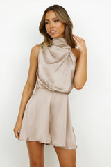 On A Drive Satin Playsuit | Dress In Beauty On A Drive Satin Playsuit | Dress In Beauty