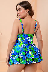 Floral Print Swim Dress With Shorts | Dress In Beauty Floral Print Swim Dress With Shorts | Dress In Beauty