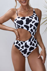 Tummy Control Cow Print Swimsuit | Dress In Beauty Tummy Control Cow Print Swimsuit | Dress In Beauty