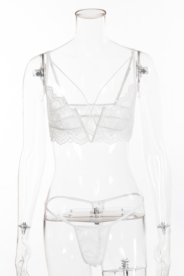 Lace Halter Sexy Lingerie Set - Dress In Beauty Lace Halter Sexy Lingerie Set - Dress In Beauty