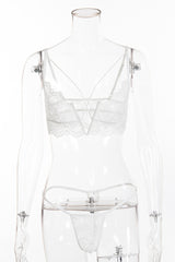 Lace Halter Sexy Lingerie Set - Dress In Beauty Lace Halter Sexy Lingerie Set - Dress In Beauty