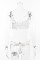 Lace Halter Sexy Lingerie Set - Dress In Beauty Lace Halter Sexy Lingerie Set - Dress In Beauty