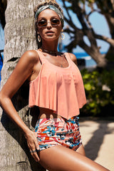 Ruffled High Waist Tankinis - Dress In Beauty Ruffled High Waist Tankinis - Dress In Beauty