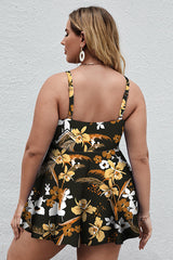 Floral Print Swim Dress With Shorts | Dress In Beauty Floral Print Swim Dress With Shorts | Dress In Beauty