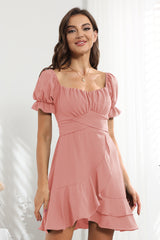 Ruffled Irregular Hem Summer Dress | Dress In Beauty Ruffled Irregular Hem Summer Dress | Dress In Beauty