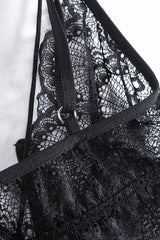 Lace Halter Sexy Lingerie Set - Dress In Beauty Lace Halter Sexy Lingerie Set - Dress In Beauty