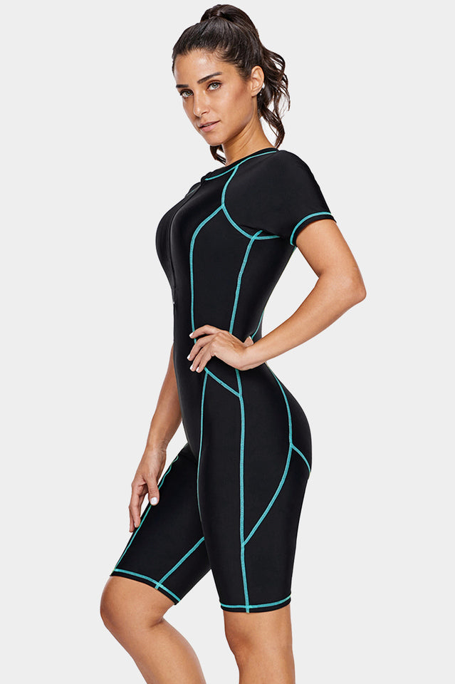 Sun Protection One Piece Swimsuit | Dress In Beauty Sun Protection One Piece Swimsuit | Dress In Beauty