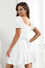 Ruffled Irregular Hem Summer Dress | Dress In Beauty Ruffled Irregular Hem Summer Dress | Dress In Beauty