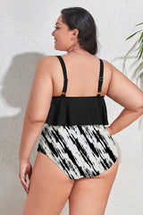 (L-4XL) Floral High Waist Bikini Set | Dress In Beauty (L-4XL) Floral High Waist Bikini Set | Dress In Beauty