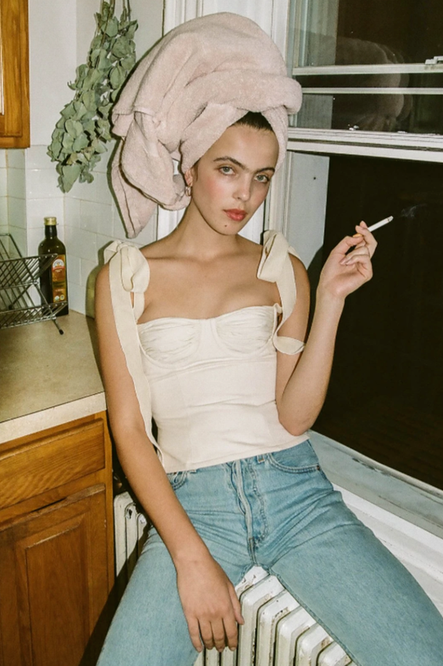 Lace Up White Tank Top - Dress In Beauty Lace Up White Tank Top - Dress In Beauty