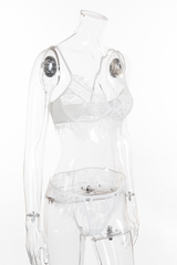 Hot Erotic Lingerie 2pc Set - Dress In Beauty Hot Erotic Lingerie 2pc Set - Dress In Beauty