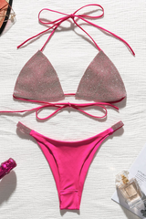 Bandage Rhinestone Bikini Set - Dress In Beauty Bandage Rhinestone Bikini Set - Dress In Beauty