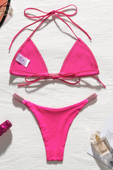 Bandage Rhinestone Bikini Set - Dress In Beauty Bandage Rhinestone Bikini Set - Dress In Beauty