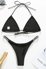 Bandage Rhinestone Bikini Set - Dress In Beauty Bandage Rhinestone Bikini Set - Dress In Beauty