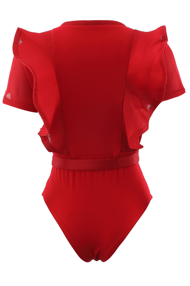 Goth Sissy Party Ruffle Bodysuit - Dress In Beauty Goth Sissy Party Ruffle Bodysuit - Dress In Beauty