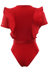 Goth Sissy Party Ruffle Bodysuit - Dress In Beauty Goth Sissy Party Ruffle Bodysuit - Dress In Beauty