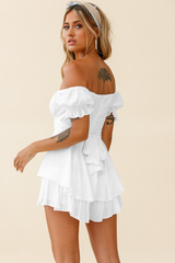 Boho Off Shoulder Romper - Dress In Beauty Boho Off Shoulder Romper - Dress In Beauty