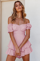 Boho Off Shoulder Romper - Dress In Beauty Boho Off Shoulder Romper - Dress In Beauty