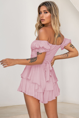 Boho Off Shoulder Romper - Dress In Beauty Boho Off Shoulder Romper - Dress In Beauty