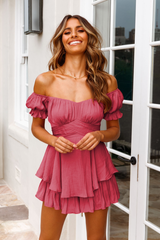 Boho Off Shoulder Romper - Dress In Beauty Boho Off Shoulder Romper - Dress In Beauty