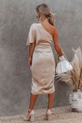 Kelly Satin Irregular Evening Dress | Dress In Beauty Kelly Satin Irregular Evening Dress | Dress In Beauty