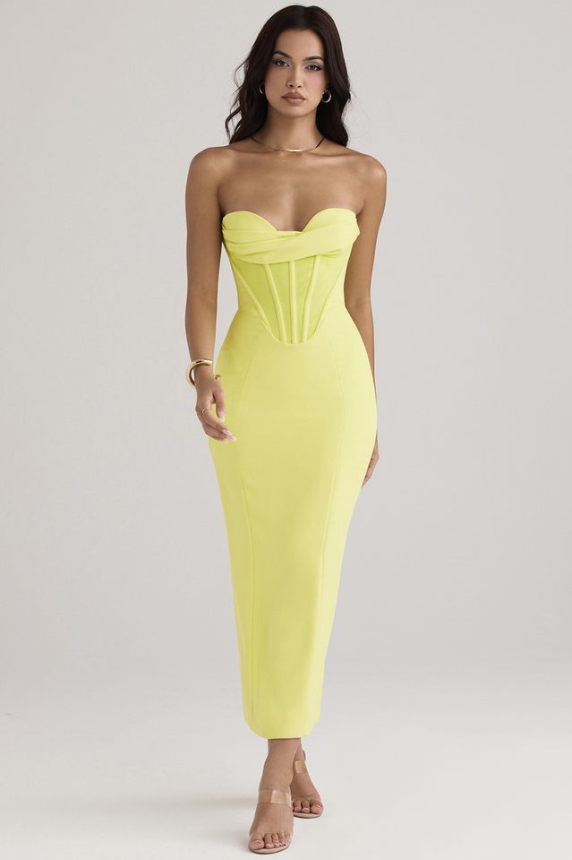 Neon Straptop Tunic Midi Dress | Dress In Beauty Neon Straptop Tunic Midi Dress | Dress In Beauty