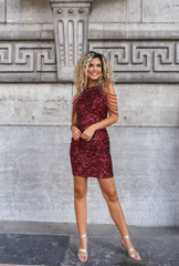 Chain Detail Sequin Bodycon Dress | Dress In Beauty Chain Detail Sequin Bodycon Dress | Dress In Beauty