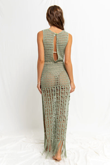 Crochet High Neck Cover Up | Dress In Beauty Crochet High Neck Cover Up | Dress In Beauty