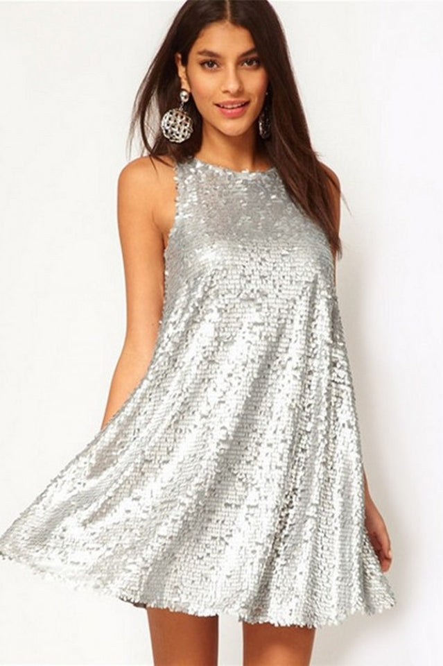 Silver Gatsby Dress | Dress In Beauty