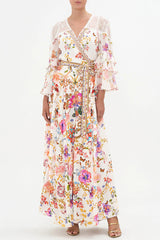Wrap Dress With Ruffle Sleeve | Dress In Beauty