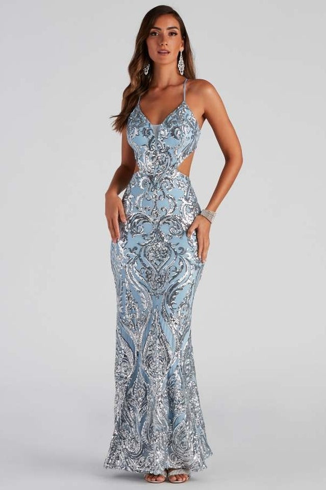 Alice Sequin Mermaid Formal Dress | Dress In Beauty
