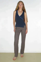Paloma Wool Plunge Neckline Sleeveless Top