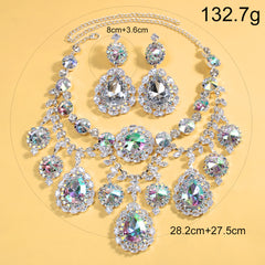 Collana Drop Crystal Jewelry Sets