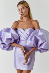 Alexandrine Puff Sleeve Mini Dress | Dress In Beauty