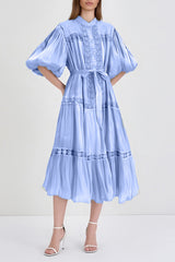 Vivienne Midi Smock Dress