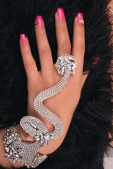 Naomi Crystal Snake Bracelet
