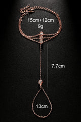 Diamond Cascade Hand Chain