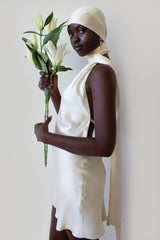Astrella Neck Wrap Midi A-Line Dress | Dress In Beauty